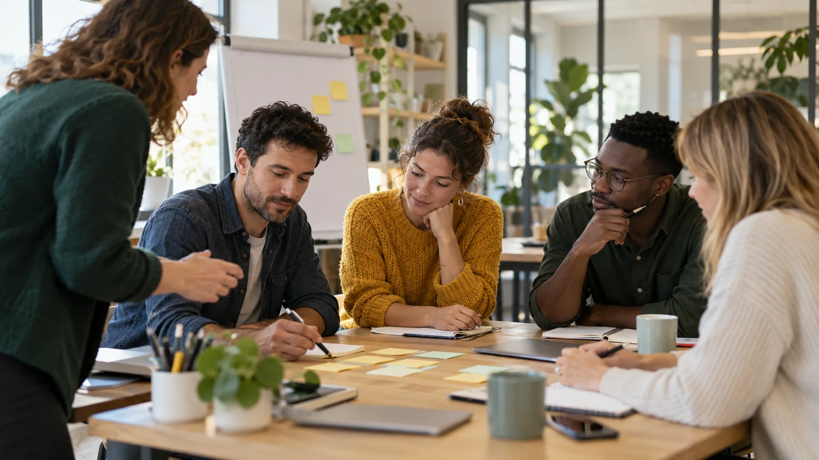 Une équipe participe à une formation pratique et concrète